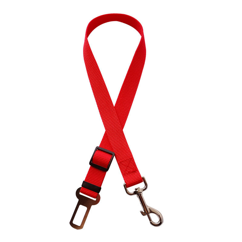 Adjustable Dog Car Seat Belt – Safety Harness Lead Clip for Dogs & Cats | Vehicle Traction Belt 15