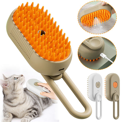 Pet hair removal brush USB rechargeable