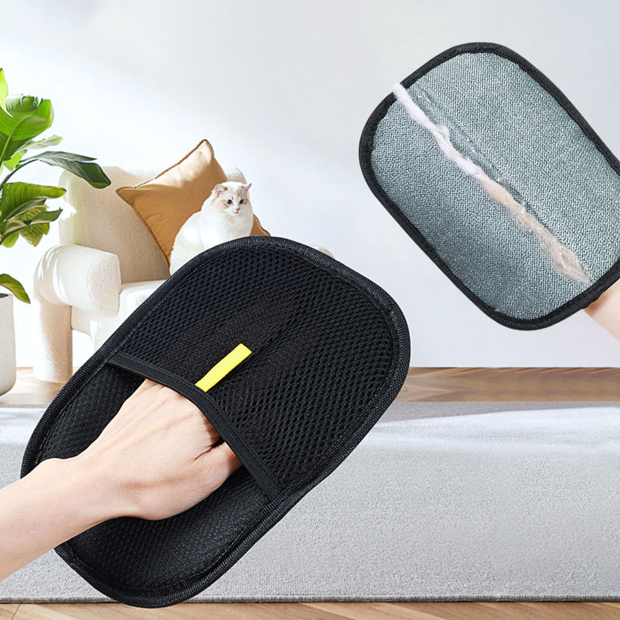 Pet Hair Remover Gloves – Deshedding Brush Mitt for Dogs, Cats & Rabbits 6
