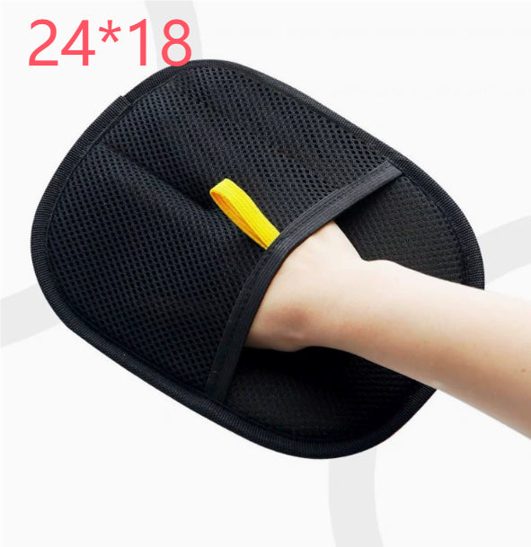 Pet Hair Remover Gloves – Deshedding Brush Mitt for Dogs, Cats & Rabbits 13