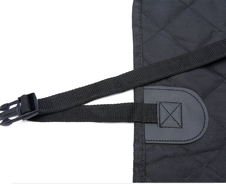 Dog Car Seat Cover View Mesh Pet Carrier Hammock Safety Protector Car Rear Back Seat Mat With Zipper And Pocket For Travel 2