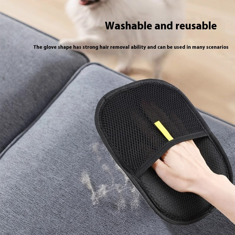 Pet Hair Remover Gloves – Deshedding Brush Mitt for Dogs, Cats & Rabbits 7