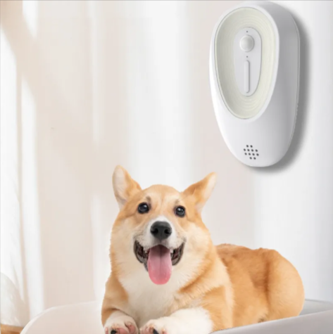 Pet Odor Eliminator for Litter Boxes – USB Rechargeable Deodorizer & Sterilizer for Cats